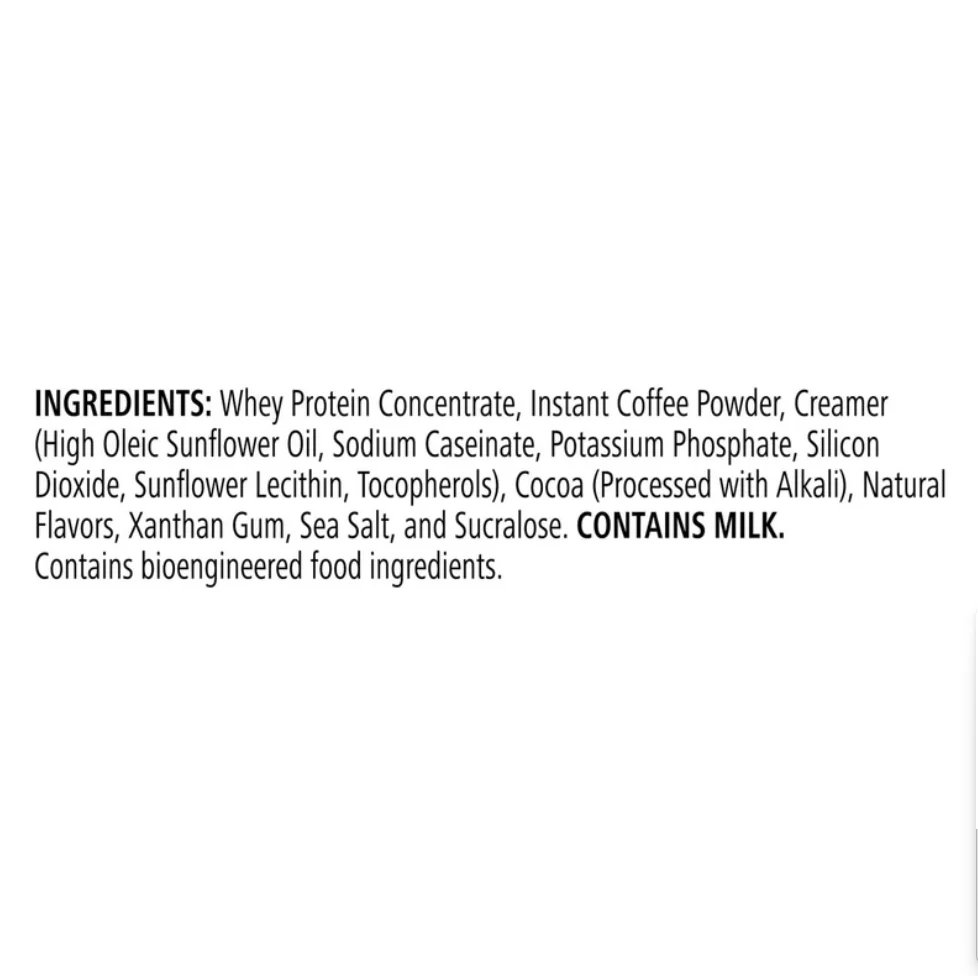 High Protein Iced Coffee: Mocha - Image 2